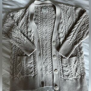 Abercrombie Cable Knit Cardigan